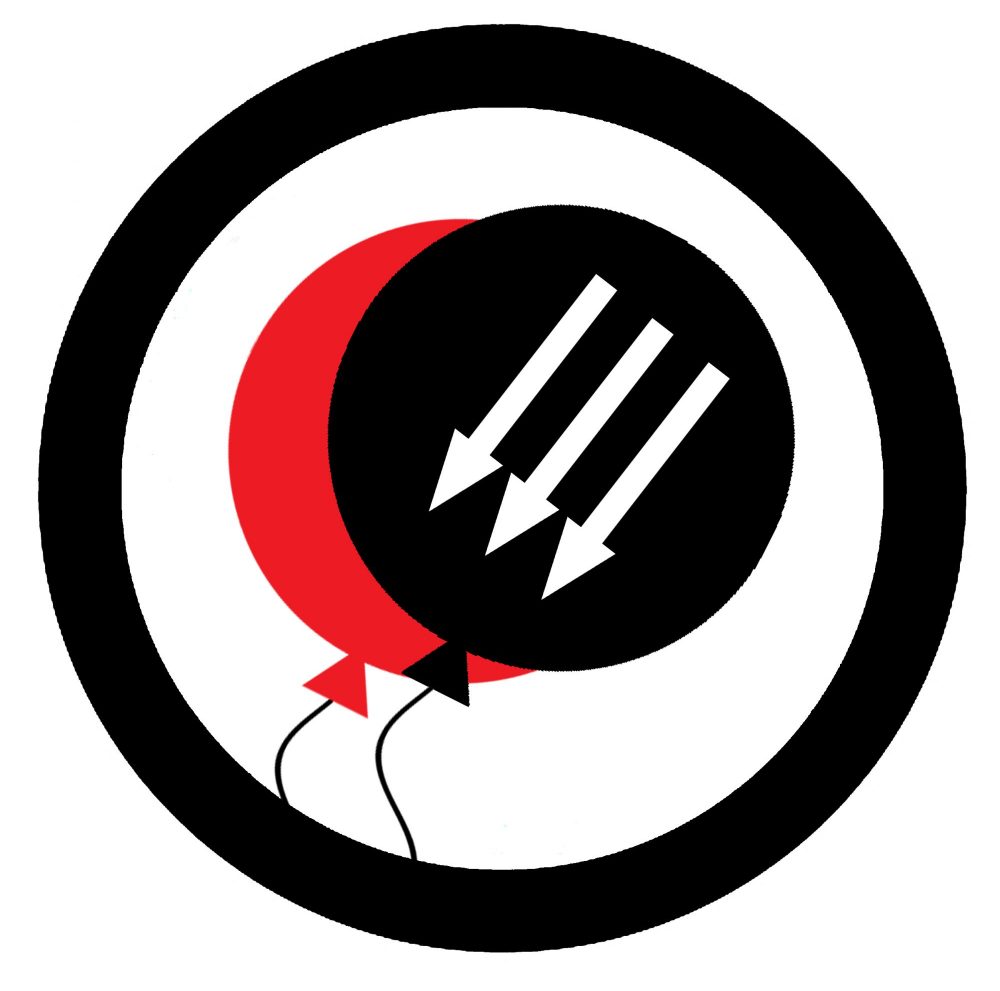 99 Red and Black Balloons